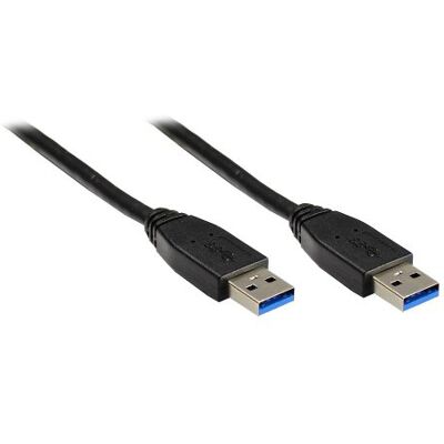 Good Connections Připojovací kabel USB 3.0 konektor A na konektor A, černý, 0,5 m, ® Good Connections Připojovací kabel USB 3.0 konektor A na konektor A, černý, 0,5 m, ®