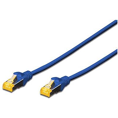 Digitus LAN kabel Cat 6A – 5 m – S/FTP nádobí – modrý Digitus LAN kabel Cat 6A – 5 m – S/FTP nádobí – modrý