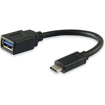 Equip USB typ C konektor na USB 3. 0 zdířku adaptér 0,15 m Equip USB typ C konektor na USB 3. 0 zdířku adaptér 0,15 m