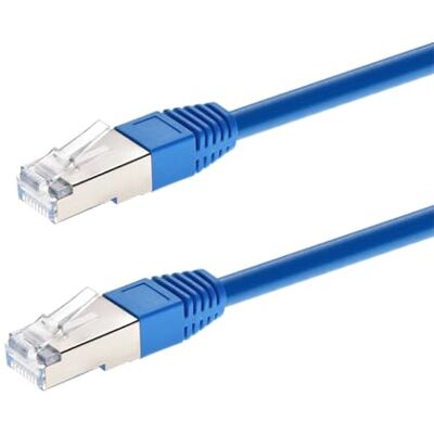 Monoprice Cat6A propojovací kabel, dvojitě stíněný (S/FTP), 26 AWG, 10 G, čistá měď, tvarovaný, RJ45, ethernetový kabel, řada Entegrade, 30,5 m, modrý Monoprice Cat6A propojovací kabel, dvojitě stíněný (S/FTP), 26 AWG, 10 G, čistá měď, tvarovaný, RJ45, ethernetový kabel, řada Entegrade, 30,5 m, modrý