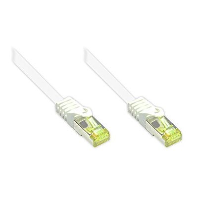 Good Connections RJ45 Ethernet LAN propojovací kabel s kat. 7 surových kabelů a ochrana rastnu RNS, S/FTP, PiMF, bez halogenů, 500 MHz, OFC, 10 gigabitů (10/100/1000/10000-Base-T Ethernet sítě) např Good Connections RJ45 Ethernet LAN propojovací kabel s kat. 7 surových kabelů a ochrana rastnu RNS, S/FTP, PiMF, bez halogenů, 500 MHz, OFC, 10 gigabitů (10/100/1000/10000-Base-T Ethernet sítě) např