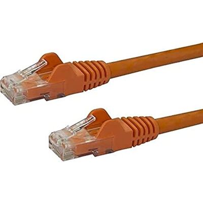 StarTech .com Cat6 Snagless RJ45 Netzwerkkabel, 7m, Orange, Cat 6 Ethernet UTP Kabel 7 Meter StarTech .com Cat6 Snagless RJ45 Netzwerkkabel, 7m, Orange, Cat 6 Ethernet UTP Kabel 7 Meter