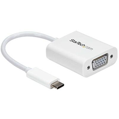 StarTech . com USB-C na VGA adaptér USB typ C na VGA Video konvertor bílý StarTech . com USB-C na VGA adaptér USB typ C na VGA Video konvertor bílý