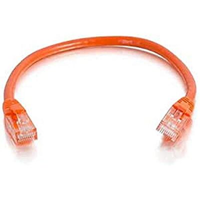 C2G Cbl/0.5M Orange CAT6 PVC Snagless UTP C2G Cbl/0.5M Orange CAT6 PVC Snagless UTP