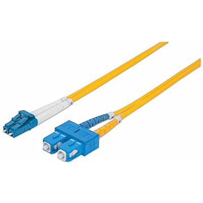 INTELLINET NETWORK SOLUTIONS intellinet 473729 Glasfaser LWL Fiber Optic Kable Duplex LC/SC (9/125) OS2 5m gelb INTELLINET NETWORK SOLUTIONS intellinet 473729 Glasfaser LWL Fiber Optic Kable Duplex LC/SC (9/125) OS2 5m gelb