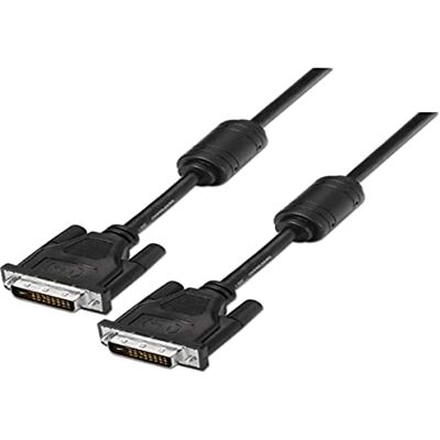AISENS Kabel DVI-D konektor na DVI-D Dual Link 24+1 Ferrites 1,8 m černý A117-0089 AISENS Kabel DVI-D konektor na DVI-D Dual Link 24+1 Ferrites 1,8 m černý A117-0089