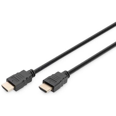 Digitus HDMI Premium High Speed připojovací kabel, typ A St/St HDMI 2.0-1.0 m s ethernetovým kanálem Ultra HD 4k/60Hz kompatibilní s TV/Beamer/monitorem pozlacené kontakty černý Digitus HDMI Premium High Speed připojovací kabel, typ A St/St HDMI 2.0-1.0 m s ethernetovým kanálem Ultra HD 4k/60Hz kompatibilní s TV/Beamer/monitorem pozlacené kontakty černý