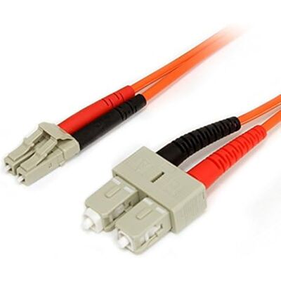 StarTech.com 2m Multimode 62,5/125 Duplex optický propojovací kabel LC SC optický síťový kabel StarTech.com 2m Multimode 62,5/125 Duplex optický propojovací kabel LC SC optický síťový kabel