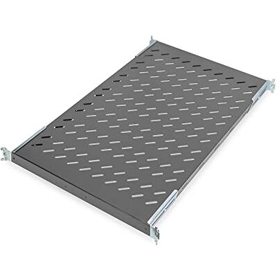 Digitus Policová podlaha variabilní hloubka pro pevnou montáž 19 palců 1HE nosnost 50 kg pro síťové a serverové skříně od 1000 mm hloubka skříně černá Digitus Policová podlaha variabilní hloubka pro pevnou montáž 19 palců 1HE nosnost 50 kg pro síťové a serverové skříně od 1000 mm hloubka skříně černá