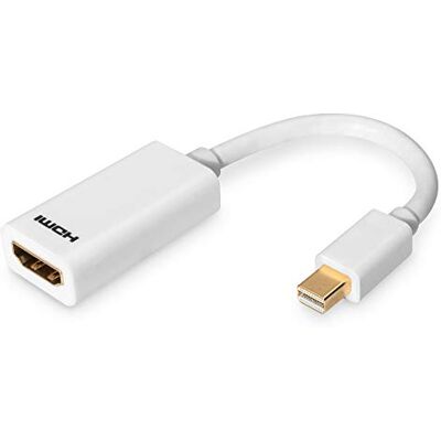 Digitus Mini DisplayPort grafický adaptér, mDP na HDMI typ A, Full HD 60Hz, 1920 x 1080 pixelů, bílý Digitus Mini DisplayPort grafický adaptér, mDP na HDMI typ A, Full HD 60Hz, 1920 x 1080 pixelů, bílý