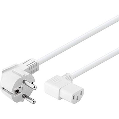 Goobay 96043 Kabel pro studené spotřebiče 1,5 m / 90 stupňů C13 zdířka pro studené spotřebiče a zástrčka s ochranným kontaktem / univerzální PC Monitor PC Napájecí kabel C13 úhlový konektor síťový Goobay 96043 Kabel pro studené spotřebiče 1,5 m / 90 stupňů C13 zdířka pro studené spotřebiče a zástrčka s ochranným kontaktem / univerzální PC Monitor PC Napájecí kabel C13 úhlový konektor síťový