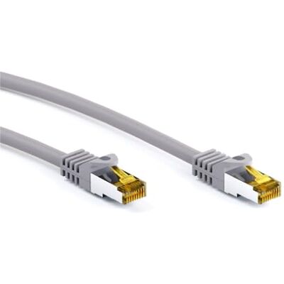 Goobay 91612 RJ45 patch kabel CAT 6A S/FTP (PiMF) s CAT 7 surovým kabelem / 500 MHz síťový kabel / internetový kabel RJ 45 zástrčka / LAN kabel šedý 3m Goobay 91612 RJ45 patch kabel CAT 6A S/FTP (PiMF) s CAT 7 surovým kabelem / 500 MHz síťový kabel / internetový kabel RJ 45 zástrčka / LAN kabel šedý 3m
