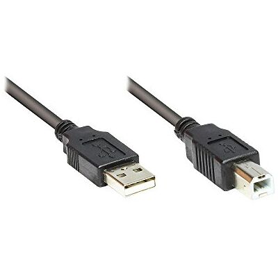 Good Connections 2510-1OFS přípojka/kabel tiskárny USB 2. 0 zástrčka A na konektor B, 1m černý Good Connections 2510-1OFS přípojka/kabel tiskárny USB 2. 0 zástrčka A na konektor B, 1m černý
