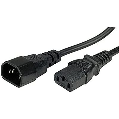 VALUE Spojovací kabel k přístroji, IEC 320 C14 C13, černý, 1 m VALUE Spojovací kabel k přístroji, IEC 320 C14 C13, černý, 1 m