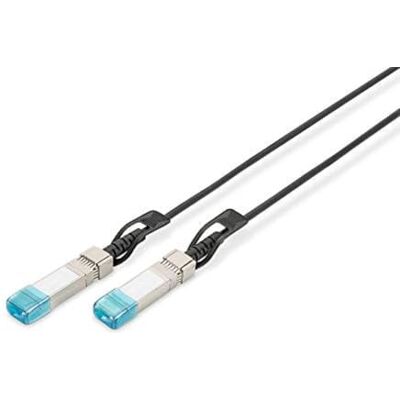 Digitus Kabel SFP+ DAC – 2 m – 10 Gbit/s – kompatibilní s HP Aruba – DDM, DOM – síťový kabel – Direct Attach Cable – AWG30 Twinax – černý Digitus Kabel SFP+ DAC – 2 m – 10 Gbit/s – kompatibilní s HP Aruba – DDM, DOM – síťový kabel – Direct Attach Cable – AWG30 Twinax – černý