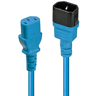 LINDY IEC 0,5 m Prodlužovací kabel P1 modrý 1 m LINDY IEC 0,5 m Prodlužovací kabel P1 modrý 1 m