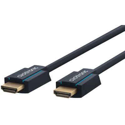 ClickTronic Premium High Speed HDMI na HDMI kabel 2. 0 s Ethernetem 4K 60 Hz Ultra HD 18Gbps Dolby Vision HDR 3D HDMI ARC kabel pro soundbar, televizor PS5 PS4 Xbox, monitor, Nintendo Switch 1,5 m ClickTronic Premium High Speed HDMI na HDMI kabel 2. 0 s Ethernetem 4K 60 Hz Ultra HD 18Gbps Dolby Vision HDR 3D HDMI ARC kabel pro soundbar, televizor PS5 PS4 Xbox, monitor, Nintendo Switch 1,5 m