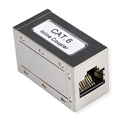 ROLINE RJ-45 stíněná spojka, kat.6 (třída E) ROLINE RJ-45 stíněná spojka, kat.6 (třída E)