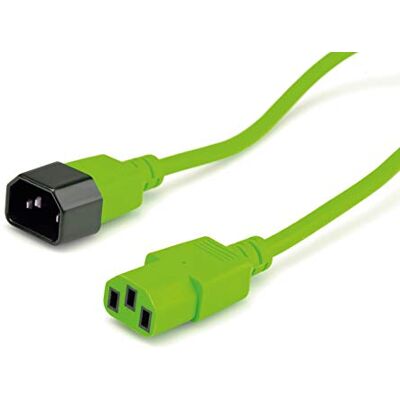 ROLINE Propojovací kabel, IEC 320 C14 C13, zelený, 1,8 m ROLINE Propojovací kabel, IEC 320 C14 C13, zelený, 1,8 m