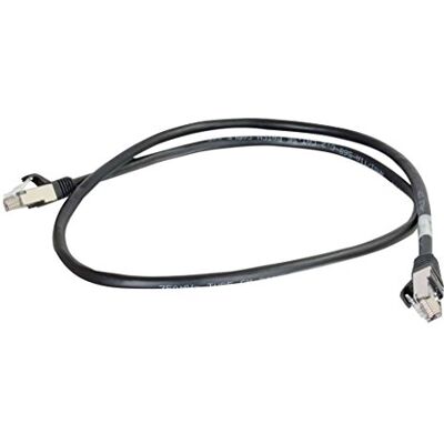 C2G 4M Cat5e Ethernet síťový kabel (STP) zahnutý a stíněný BLK C2G 4M Cat5e Ethernet síťový kabel (STP) zahnutý a stíněný BLK