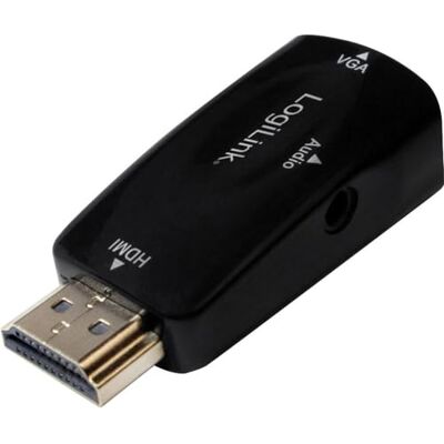LogiLink HDMI (konektor) na VGA plus audio konvertor s čipovou sadou AG6200 bez snížení signálu LogiLink HDMI (konektor) na VGA plus audio konvertor s čipovou sadou AG6200 bez snížení signálu