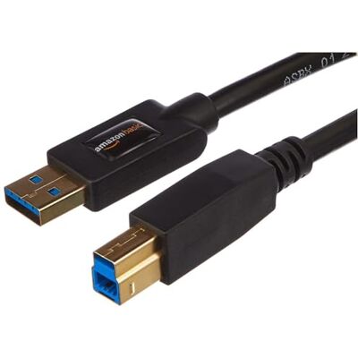 Amazon Basics Kabel AmazonBasics USB 3.0 A-zástrčka-B (1,8 m) Amazon Basics Kabel AmazonBasics USB 3.0 A-zástrčka-B (1,8 m)