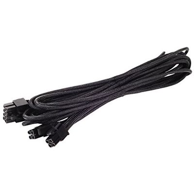 Silverstone SST-PP06B-EPS55 napájecí kabel 55 cm EPS/ATX 8pin(4+4) laný, černý Silverstone SST-PP06B-EPS55 napájecí kabel 55 cm EPS/ATX 8pin(4+4) laný, černý