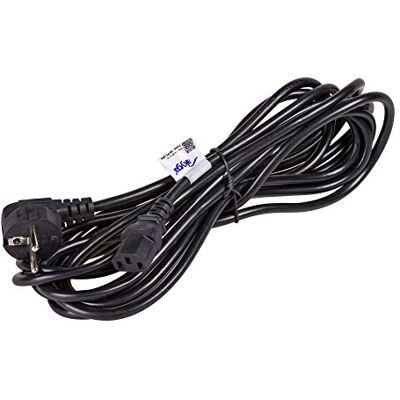AKYGA AK-PC-05A napájecí kabel, 5 m pro PC, tiskárnu, obrazovky černý AKYGA AK-PC-05A napájecí kabel, 5 m pro PC, tiskárnu, obrazovky černý