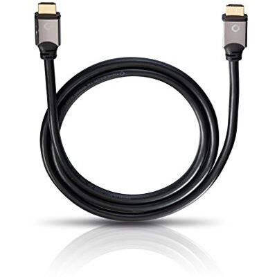 OEHLBACH Black Magic, High Speed Ethernet HDMI kabel, 4k Ultra HD 50/60Hz, 2160p, 21:9 Cinema, HDR, 3D, 18Gbit/s, OFC 10 m OEHLBACH Black Magic, High Speed Ethernet HDMI kabel, 4k Ultra HD 50/60Hz, 2160p, 21:9 Cinema, HDR, 3D, 18Gbit/s, OFC 10 m