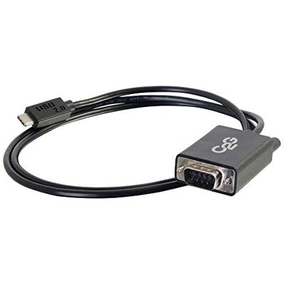 C2G USB C 2. 0 To DB9 RS232 mannlichen Null Modem Computer Serial Port Extension Adapter Kabel C2G USB C 2. 0 To DB9 RS232 mannlichen Null Modem Computer Serial Port Extension Adapter Kabel