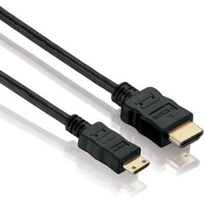 HDSupply 4K 30hz 4: 4: 4 High Speed mini HDMI kabel k HDMI kabelu 5,00 m, s Ethernetem (HEAC ARC), pozlacené přípojky, HDMI 1. 4 (4K 30Hz, 1080p 60Hz), feritový filtr, 10,2 GB/s, černý HDSupply 4K 30hz 4: 4: 4 High Speed mini HDMI kabel k HDMI kabelu 5,00 m, s Ethernetem (HEAC ARC), pozlacené přípojky, HDMI 1. 4 (4K 30Hz, 1080p 60Hz), feritový filtr, 10,2 GB/s, černý