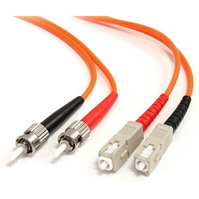 StarTech.com 2m Duplex Multimode 62,5/125 ST na SC optický kabel / optický kabel LWL oranžový StarTech.com 2m Duplex Multimode 62,5/125 ST na SC optický kabel / optický kabel LWL oranžový