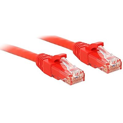 LINDY Cat.6 U/UTP Kabel, rot, 2m LINDY Cat.6 U/UTP Kabel, rot, 2m