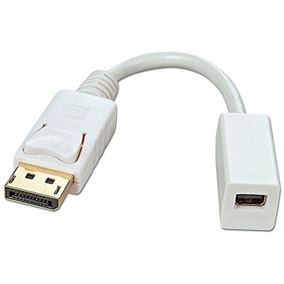 LINDY 41060 kabel adaptéru DisplayPort na mini spojku bílý, kabel adaptéru dp/mini-dp spojka LINDY 41060 kabel adaptéru DisplayPort na mini spojku bílý, kabel adaptéru dp/mini-dp spojka
