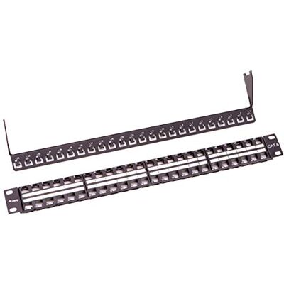 Equip Patch panel 48x RJ45 Cat6 19" 1HE Keystone Equip Patch panel 48x RJ45 Cat6 19" 1HE Keystone