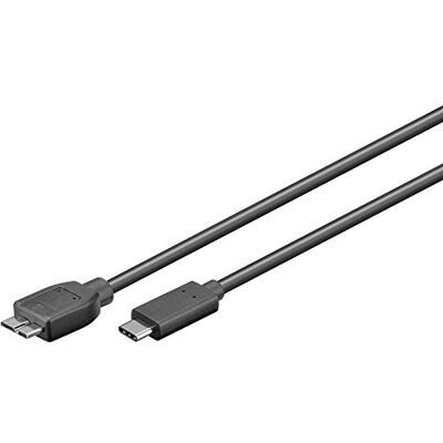goobay 67995 Sync & Charge Super Speed USB-C na Micro-B 3.0 nabíjecí kabel, 0,6m goobay 67995 Sync & Charge Super Speed USB-C na Micro-B 3.0 nabíjecí kabel, 0,6m