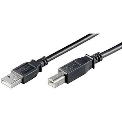 Goobay Wentronic USB kabel (konektor na B konektor) černý 5 m Goobay Wentronic USB kabel (konektor na B konektor) černý 5 m