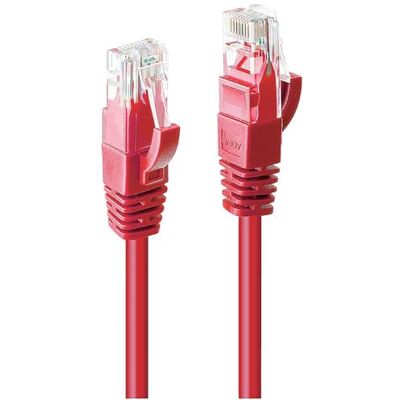 LINDY 48034 3m Cat.6 U/UTP Netzwerkkabel, rot LINDY 48034 3m Cat.6 U/UTP Netzwerkkabel, rot