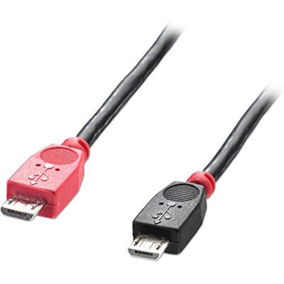 LINDY 31760 – USB 2. 0 kabel typ Micro-B – Micro-B OTG – 2 m LINDY 31760 – USB 2. 0 kabel typ Micro-B – Micro-B OTG – 2 m