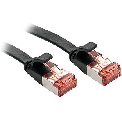 LINDY 47572 2m Cat.6 U/FTP Flachband-Netzwerkkabel, schwarz LINDY 47572 2m Cat.6 U/FTP Flachband-Netzwerkkabel, schwarz