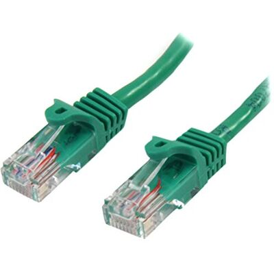 StarTech.com 5m Cat5e Ethernet Netzwerkkabel Snagless mit RJ45 Cat 5e UTP Kabel Grün StarTech.com 5m Cat5e Ethernet Netzwerkkabel Snagless mit RJ45 Cat 5e UTP Kabel Grün