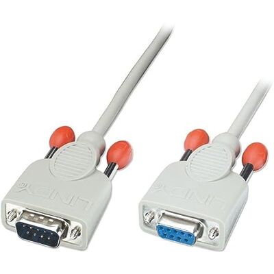 LINDY 31518 RS232 prodlužovací kabel 9 pol. Sub-D konektor na 9 pol. Sub-D spojka, 1: 1, 0,5 m šedý LINDY 31518 RS232 prodlužovací kabel 9 pol. Sub-D konektor na 9 pol. Sub-D spojka, 1: 1, 0,5 m šedý