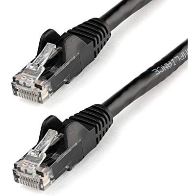 StarTech.com 2m Cat6 Snagless Gigabit UTP síťový kabel Cat 6 RJ45 síťový kabel s ochranou proti zlomení černý StarTech.com 2m Cat6 Snagless Gigabit UTP síťový kabel Cat 6 RJ45 síťový kabel s ochranou proti zlomení černý