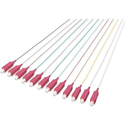 Digitus LWL Pigtails 12 kusů SC Simplex OM4 kód barvy DIN IEC 304 Fibre Optic síťová technika délka 2 m Digitus LWL Pigtails 12 kusů SC Simplex OM4 kód barvy DIN IEC 304 Fibre Optic síťová technika délka 2 m