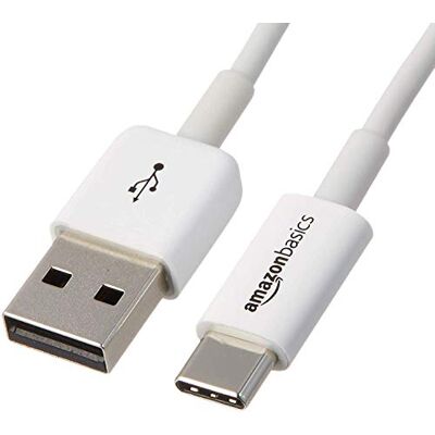 Amazon Basics USB-C na USB-A 2.0 rychlonabíjecí kabel, rychlost 480 Mbit/s , certifikováno USB-IF, pro Apple iPhone 16/15, iPad, Samsung Galaxy, tablety, laptopy, 1,8 m, bílý Amazon Basics USB-C na USB-A 2.0 rychlonabíjecí kabel, rychlost 480 Mbit/s , certifikováno USB-IF, pro Apple iPhone 16/15, iPad, Samsung Galaxy, tablety, laptopy, 1,8 m, bílý