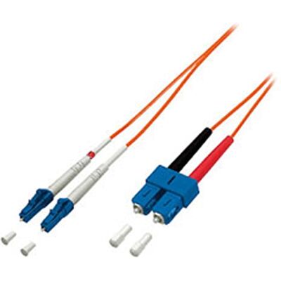 Equip LWL propojovací kabel optický kabel LC->SC 62. 5/125mμ 1. 00m Multimode Duplex oranžový polysáček Equip LWL propojovací kabel optický kabel LC->SC 62. 5/125mμ 1. 00m Multimode Duplex oranžový polysáček