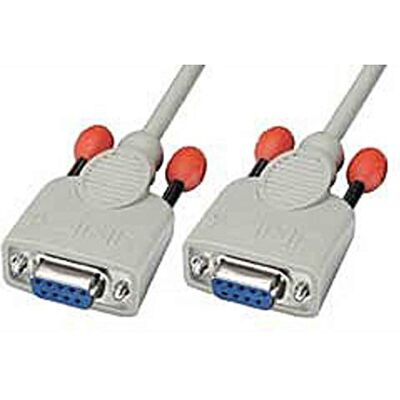 LINDY Nulmodemový kabel 9 pól. Spojka/spojka 3m LINDY Nulmodemový kabel 9 pól. Spojka/spojka 3m