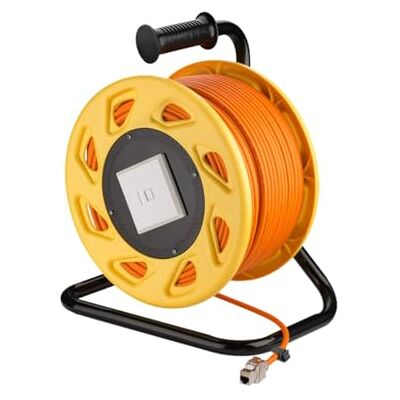Goobay 58934 síťový kabelový buben 50 m Outdoor CAT 7A kabel RJ45 Keystone zdířka síťový kabelový buben síťový kabel prodlužovací kabel 50 m oranžový Goobay 58934 síťový kabelový buben 50 m Outdoor CAT 7A kabel RJ45 Keystone zdířka síťový kabelový buben síťový kabel prodlužovací kabel 50 m oranžový