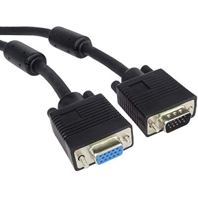 PremiumCord VGA prodlužovací kabel 10 m, M/F, HQ (Koax), SVGA Video Monitor Coaxial Kabel pro Full HD 1080p, DDC2, černý PremiumCord VGA prodlužovací kabel 10 m, M/F, HQ (Koax), SVGA Video Monitor Coaxial Kabel pro Full HD 1080p, DDC2, černý