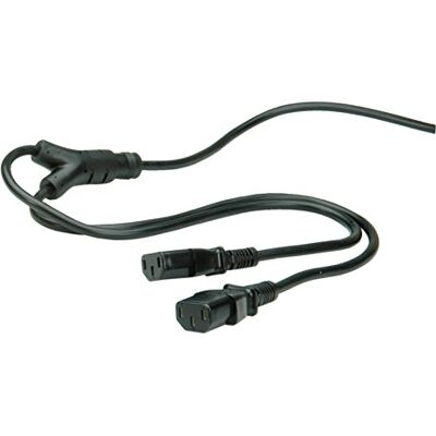VALUE 19.99.1022 napájecí spojovací kabel černý 2. 00m VALUE 19.99.1022 napájecí spojovací kabel černý 2. 00m